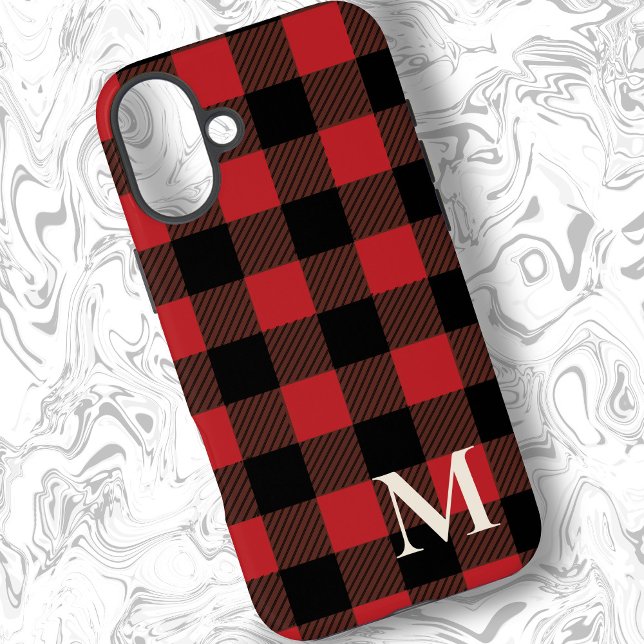 Coques Case-Mate iPhone Chèque de dépôt de Buffalo Rouge (Créateur téléchargé)