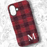 Chèque Plaid Buffalo Rouge