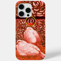 CHÈQUES BLANCS EN MONOGRAM ROUGE