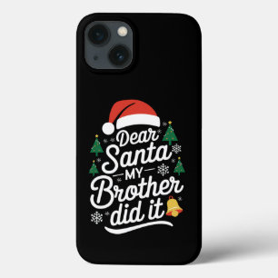 Case-Mate iPhone Case Cher Père Noël Mon Frère L'a Fait Drôle De Noël 