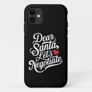 Case-Mate iPhone Case Cher Père Noël Négocions Drôle Cadeau de Noël
