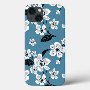 Case-Mate iPhone CASE CHERRY BLOSSOM - SAKURA (BLEU FUMEUR)