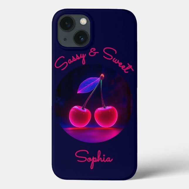 Coques Case-Mate iPhone Cherrylicious Sassy - Sweet & Bold (Verso)