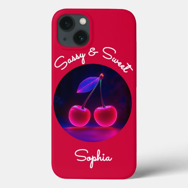 Coques Case-Mate iPhone Cherrylicious Sassy - Sweet & Bold (Verso)