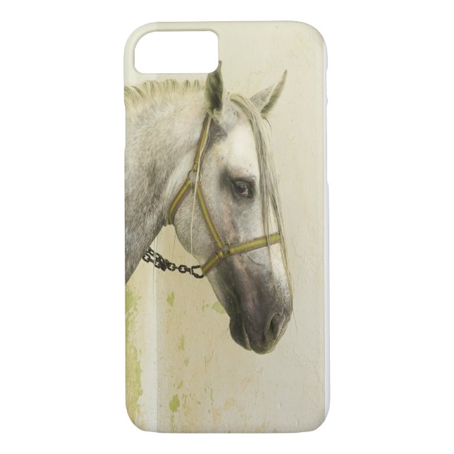 Coques Case-Mate iPhone Cheval andalou grise (Dos)