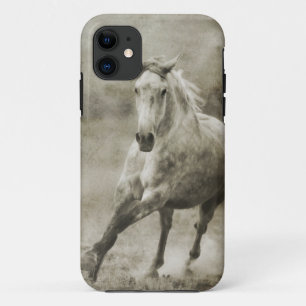 Coque iPhone 11 Cheval andalou russe galopant