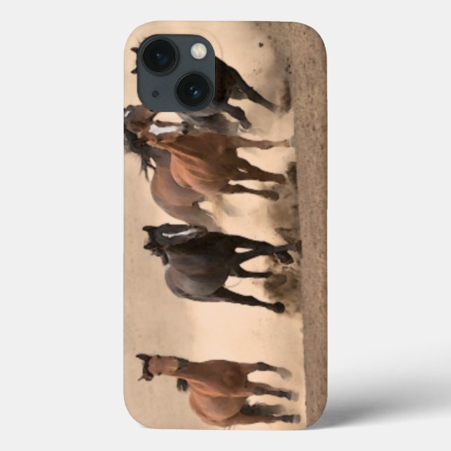 Coques Case-Mate iPhone Cheval dans l'automne II (Verso)