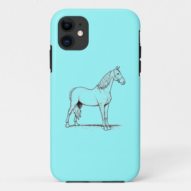 Coques Case-Mate iPhone Cheval de marche Tennessee - Debout (Dos)