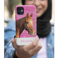 Cheval Dos équitation Nom animal Rose Gold Plutôt