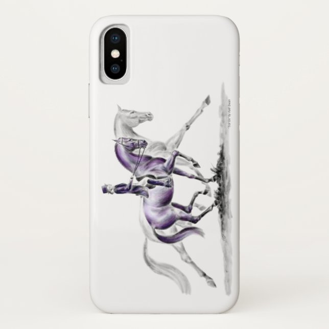 Coques Case-Mate iPhone Cheval Dressage en Trot Piaffe (Dos)