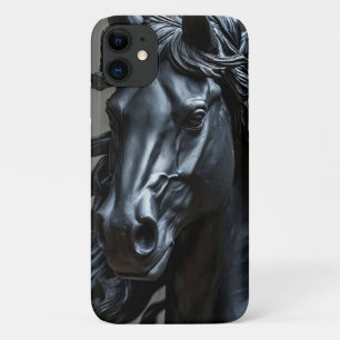 Case-Mate iPhone Case Cheval Métallisé Sombre Art Équestre Audacieux