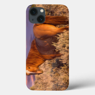 Etui iPhone Case-Mate Cheval sauvage du comté de Harney se tient alerte
