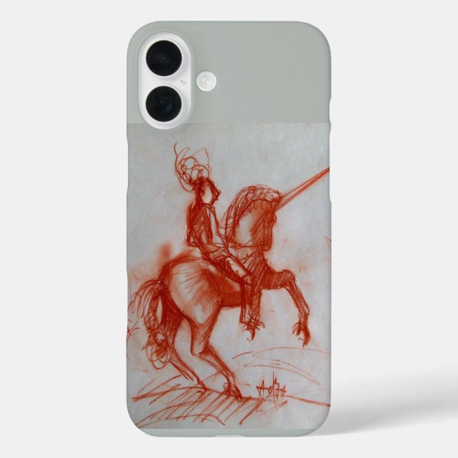 COQUES Case-Mate iPhone CHEVALIER FLORENTINE SUR HORSEBACK (Verso)