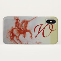 CHEVALIER FLORENTINE SUR HORSEBACK monogramme