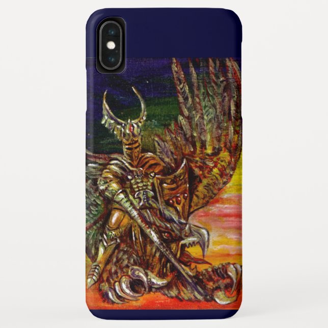 COQUES Case-Mate iPhone CHEVALIER NOIR (Dos)