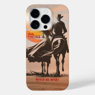 Coque Pour iPhone 14 Pro Chevaucher ensemble - Une merveilleuse vie western