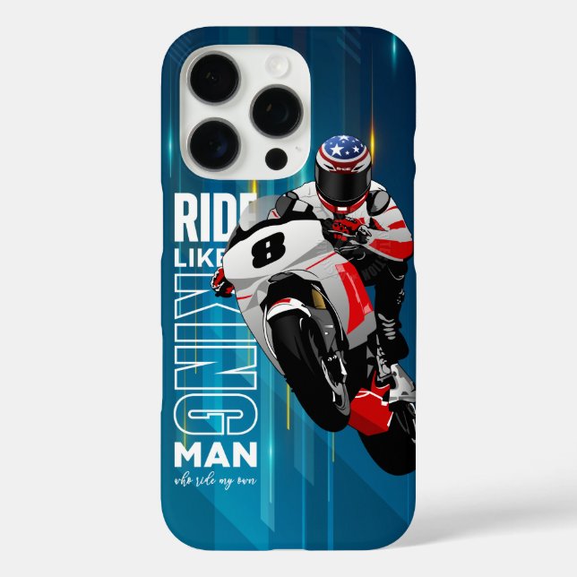 Coques Case-Mate iPhone Chevauchez comme un roi | (Verso)