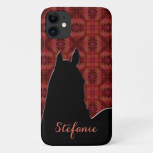 Case-Mate iPhone Case Chevaux de coeur I (marron)