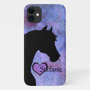 Case-Mate iPhone Case Chevaux de coeur II (violet)