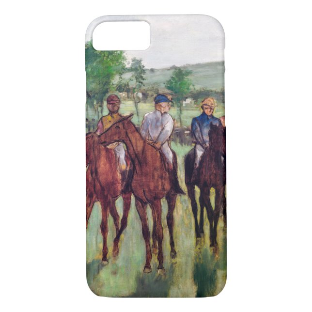 Coques Case-Mate iPhone Chevaux de course, Edgar Degas (Dos)