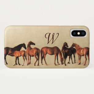 Etui iPhone Case-Mate CHEVAUX / MARES ET FOLS Monogramme