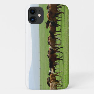 Coque Case-Mate Pour iPhone Chevaux sur le pâturage - Photographie du paysage