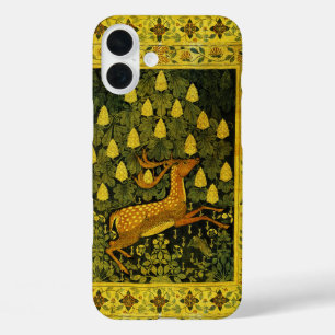 Coques iPhone 16 Plus CHÈVRE FLEUVE, FLEURS CHESTNUT TREE vert Jaune