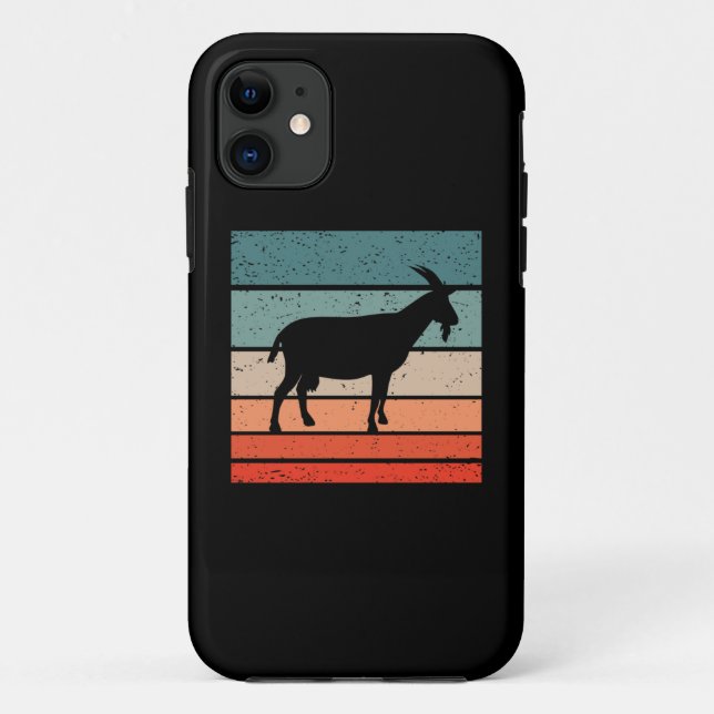 Coques Case-Mate iPhone Chèvre Retro (Dos)