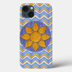 Case-Mate iPhone Case Chevron bleu de Sunflower