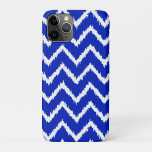 Case-Mate iPhone Case Chevrons Ikat - Bleu cobalt et blanc