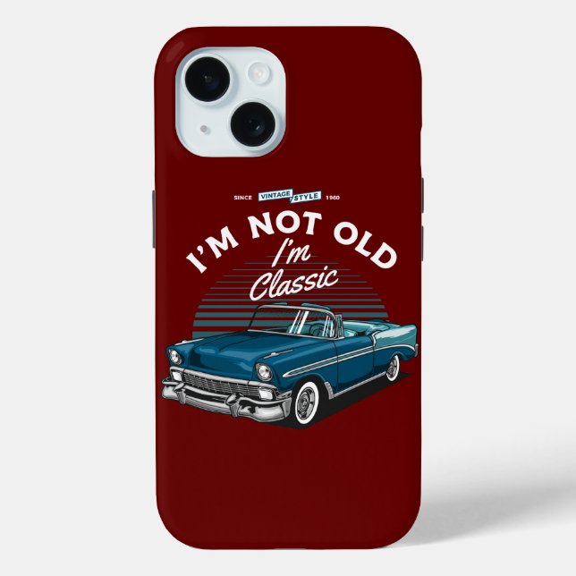 COQUES Case-Mate iPhone CHEVY DE VOITURE CLASSIQUE BEL AIR CONVERTIBLE 195 (Verso)