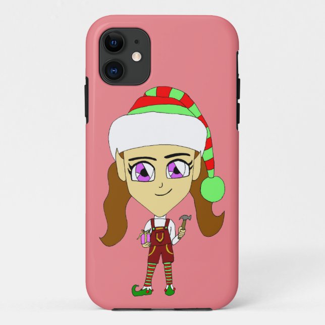 Coques Case-Mate iPhone chibi elf (Dos)