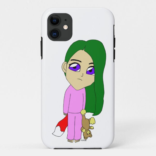 Coques Case-Mate iPhone chibi foxy fille (Dos)