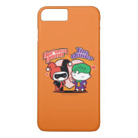 Chibi Harley Quinn & Chibi Joker Coeurs