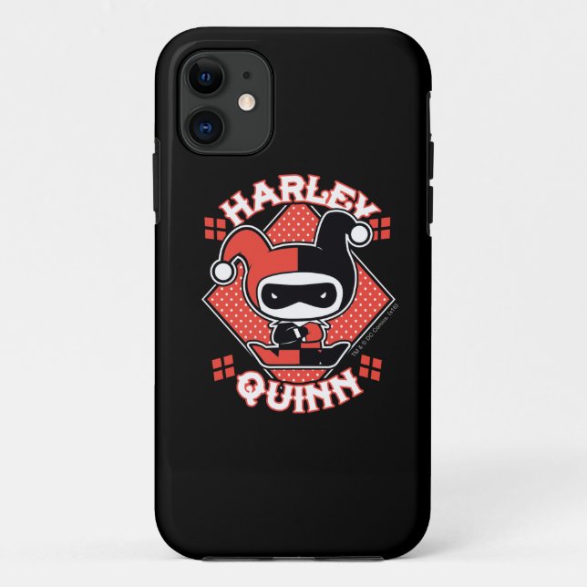 Coques Case-Mate iPhone Chibi Harley Quinn Splits (Dos)
