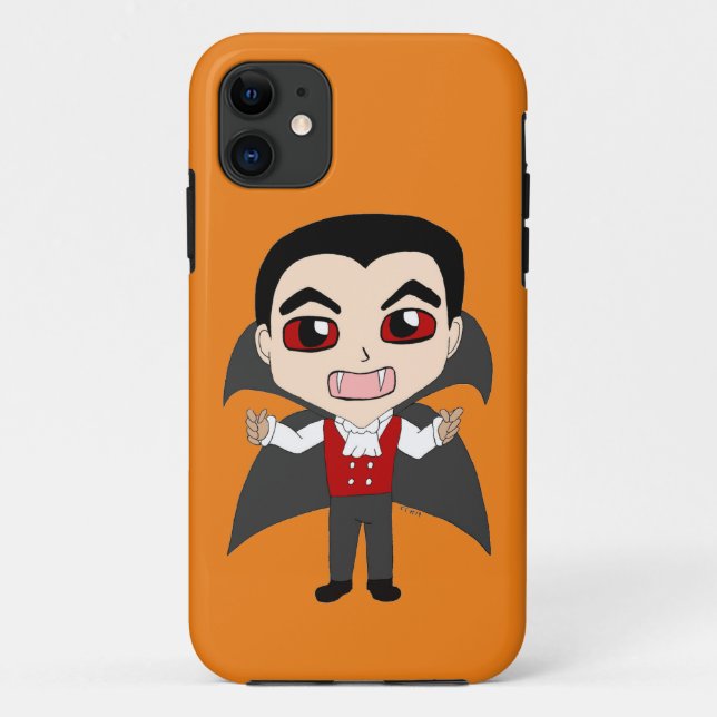 Coques Case-Mate iPhone chibi vampire (Dos)