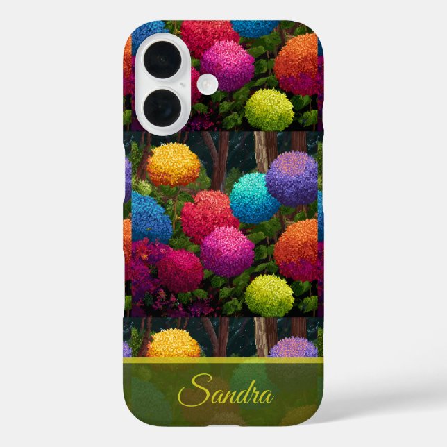 Coques Case-Mate iPhone Chic Anniversary Keepsake Hydrangeas Custom (Verso)