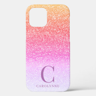 Case-Mate iPhone Case Chic Fille rose arc-en-ciel Parties scintillant Om