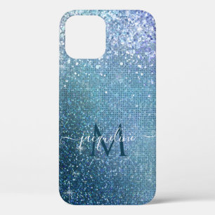 Case-Mate iPhone Case Chic Navy Blue Parties scintillant Sparkle Girl No