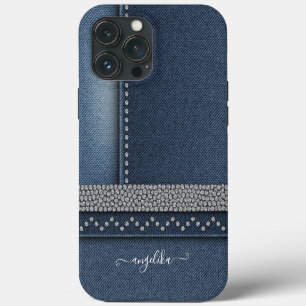 Case-Mate iPhone Case Chic Prépa Denim Stylé