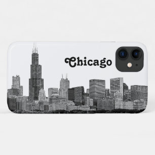 Case-Mate iPhone Case Chicago Skyline Gravé