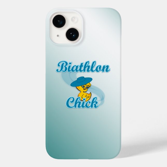 Coques Case-Mate iPhone Chick de biathlon #3 (Verso)