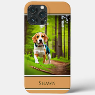Case-Mate iPhone Case Chien beagle dans Woods Rustique