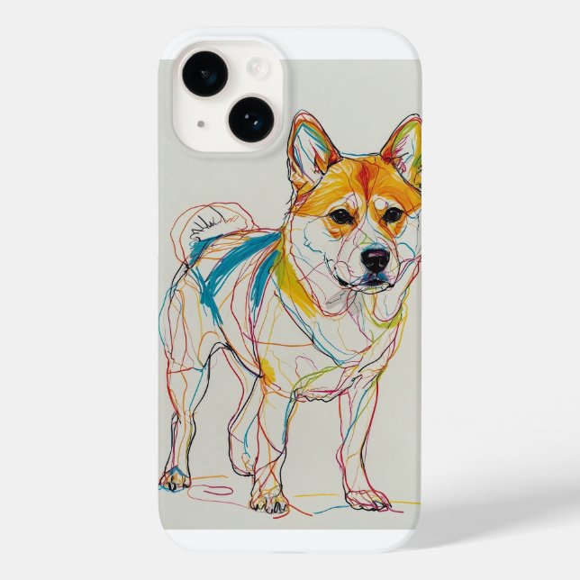 Coques Case-Mate iPhone Chien, beaucoup de couleurs (Verso)