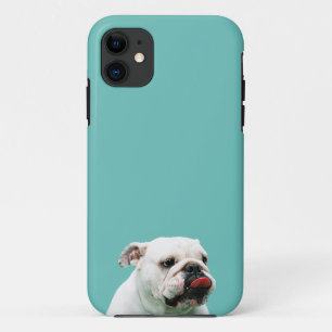 Coque Case-Mate Pour iPhone Chien blanc mignon Bulldog