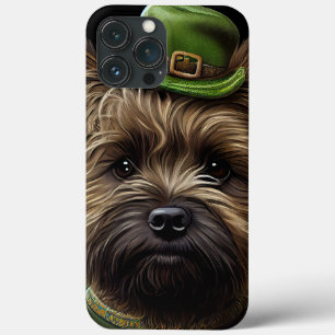 Case-Mate iPhone Case Chien Cairn Terrier en robe de la Saint-Patrick