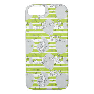 Etui iPhone Case-Mate chien jouant l'arrière - plan de motif