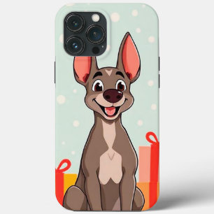 Case-Mate iPhone Case Chien joyeux, de style dessin animé