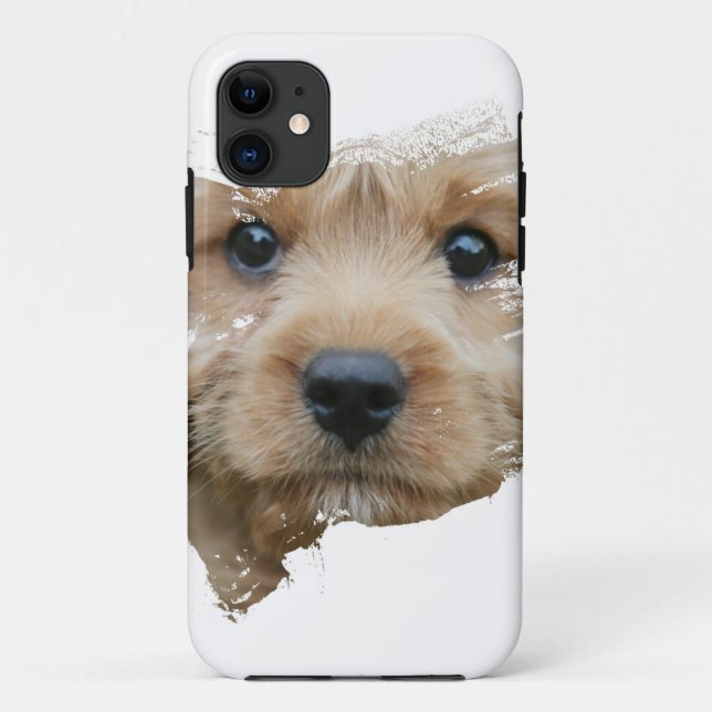 Coques Case-Mate iPhone Chien mignon (Dos)