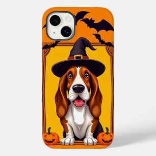 Coque Pour iPhone 14 Plus Chien mignon d'Halloween